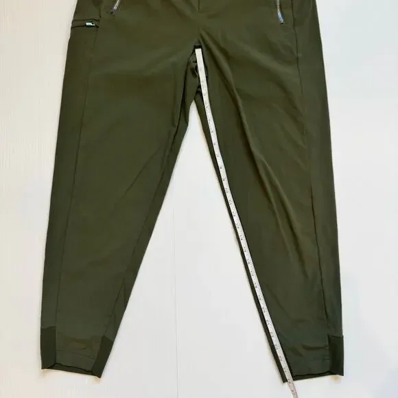 Athleta Trekkie Jogger Pants Olive Green Women’s 8 Gorpcore Athleisure Hiking - Picture 6 of 16